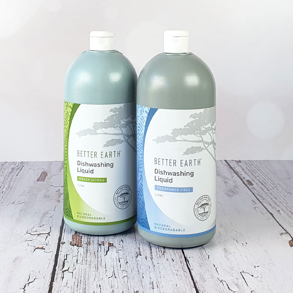 Better Earth Dishwashing Liquid | Natural Earth-Safe Cleaning – Better ...